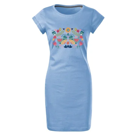 Folklór - dva farebné vtáčiky