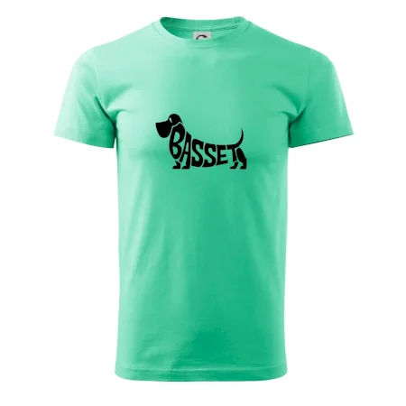 Basset nápis v tele