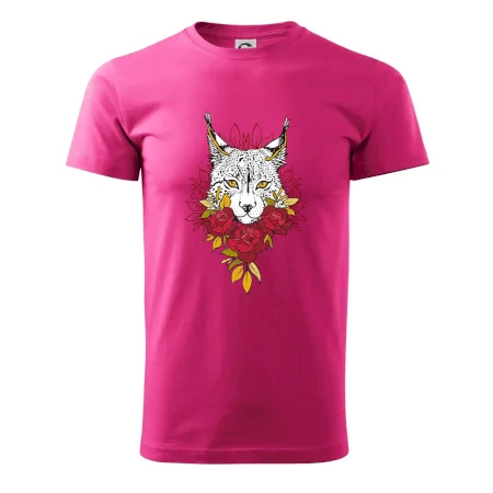 Rys s červenými ružami (Pecka design)