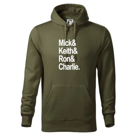 Mick Keith Ron Charlie