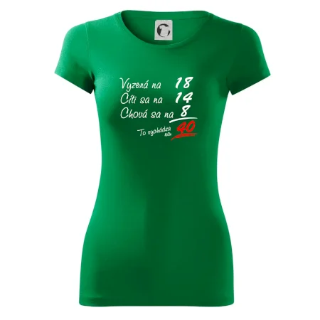 Vyzerá, cíti sa, chová sa - 40 rokov