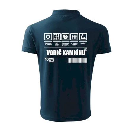 Čiarový kód - Vodič kamiónu
