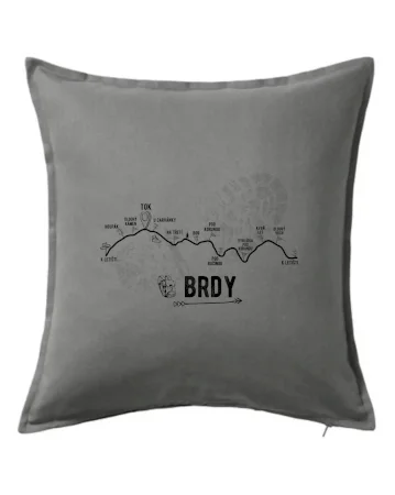 Profil kopců - Brdy