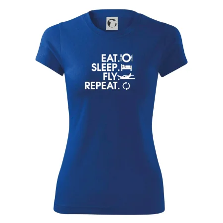 Eat sleep fly repeat