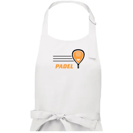 Padel - oranžová raketa