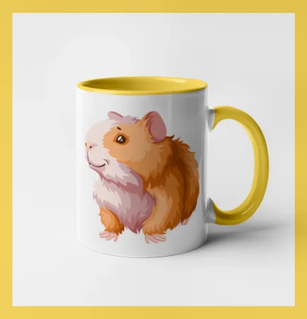 Morča - kreslené, bielo oranžové