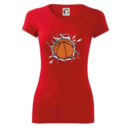 Basketbal lopta v triku