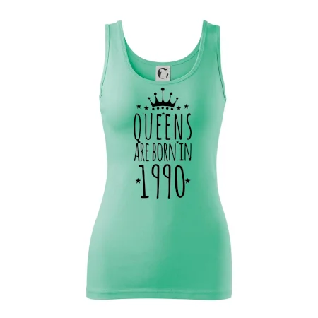 Queens are born in 1990
