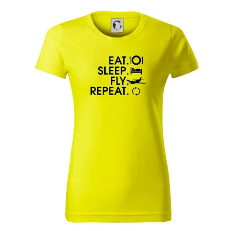 Eat sleep fly repeat