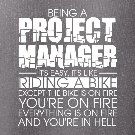 Being A Project Manager - bike