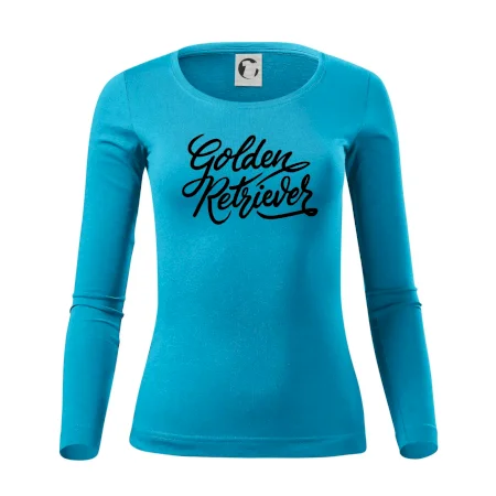 Golden retriever - nápis okrasný