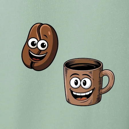 Parové tričko - Hrnček a káva