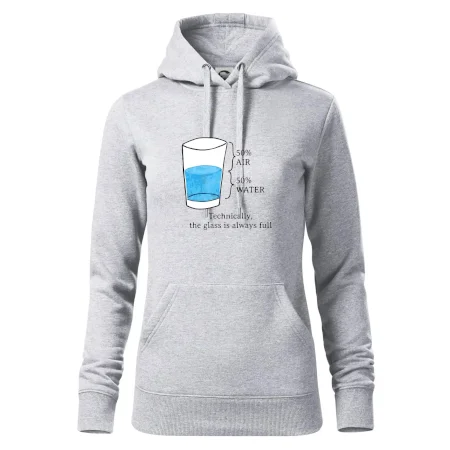 Technically, the glass is always full