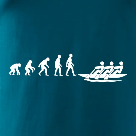 Evolúcia veslovanie 3 ľudia