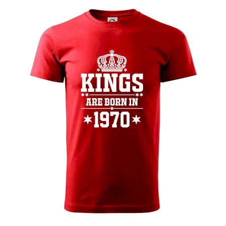 Kings are born in 1970