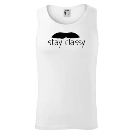 Stay Classy - mustache
