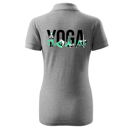 Yoga nápis farebný