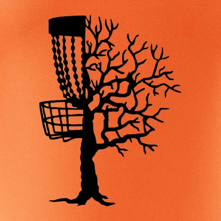 Disc golf pozor strom