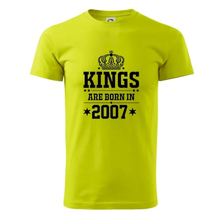 Kings are born in 2007