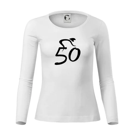 Cyklista oslavuje päťdesiatku (50)