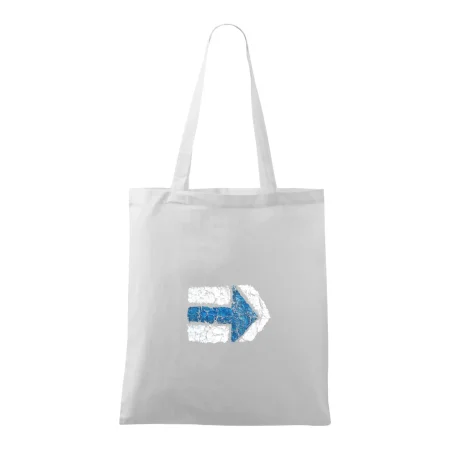 Párová turistická značka modrá