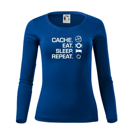 Eat sleep repeat Cache
