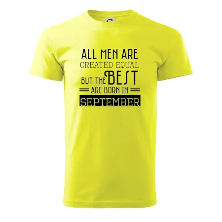 All men are created equal september