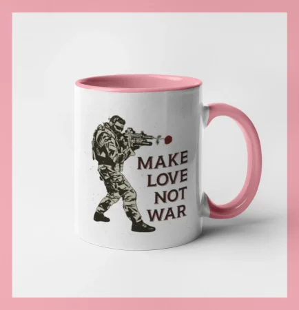 Ruže v zbrani, make love not war