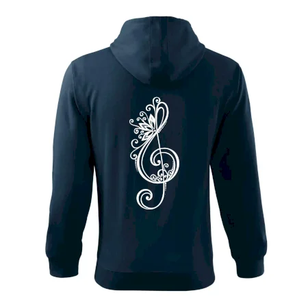 Husľový kľúč kvety