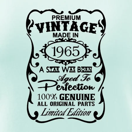 Vintage Etiketa - 1965