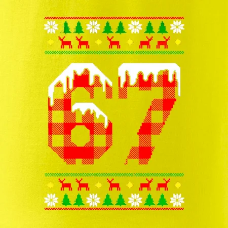 67 vianočný motív