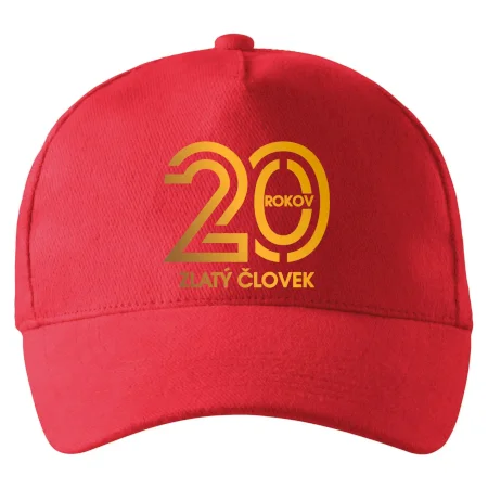 20 rokov zlatý človek