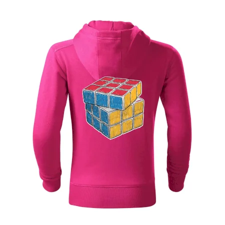 Rubikova kocka kreslená