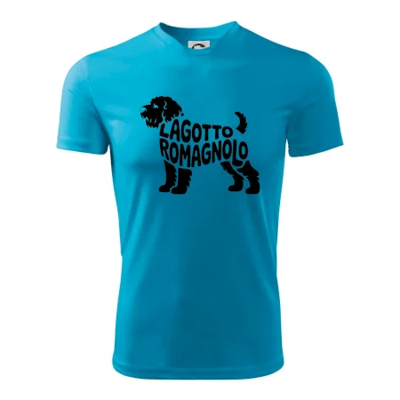 Lagotto romagnolo nápis v tele