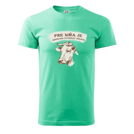 Pre mňa je kráľom zvierat krava