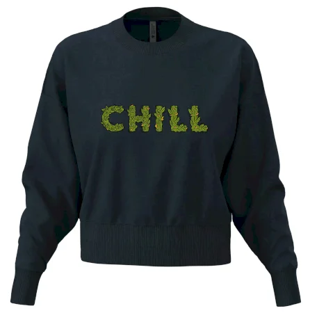 Konopi nápis chill