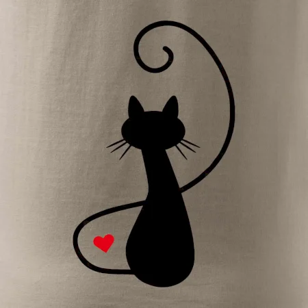 Zamilovaná mačka spredu