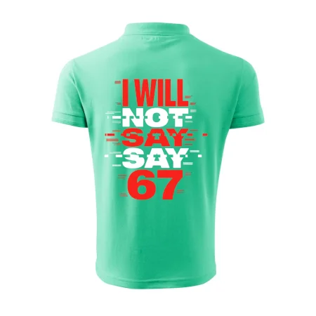 Červený - I Will Not Say SAY 67