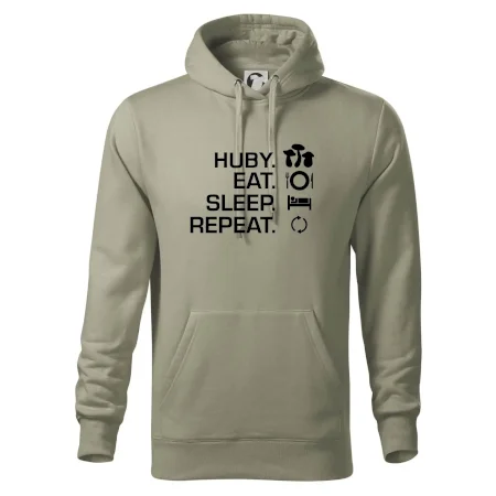 Huby Eat Sleep Repeat