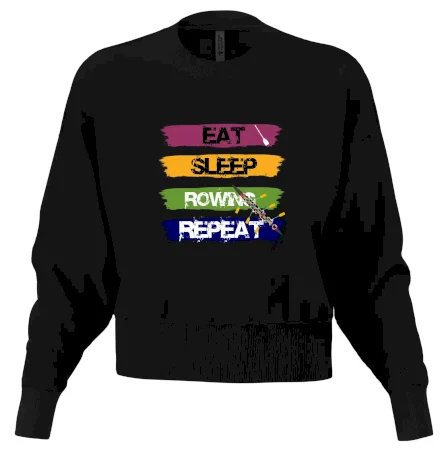 Eat sleep rowing repeat farebné
