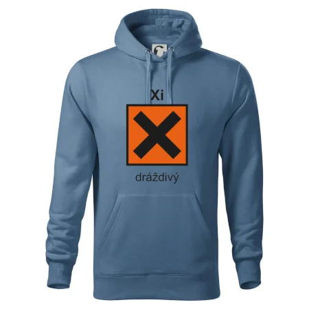 Xi Dráždivý - Výstražná tabuľka na tričku