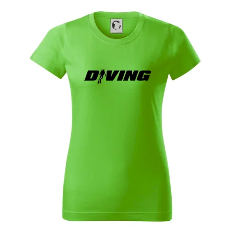 Diving nápis potápač