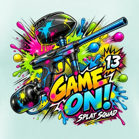 Farebná explózia – Game On paintball