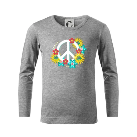 Peace symbol abstraktný