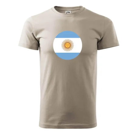 Argentína vlajka guľatá