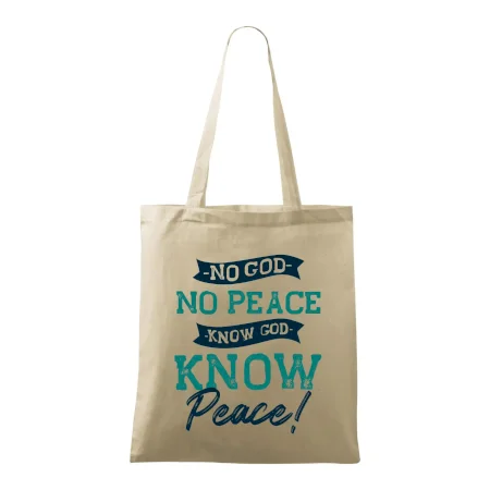 No God no peace, know God know peace