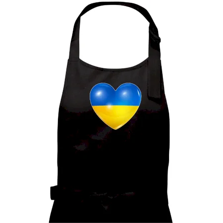 Ukrajina srdce vlajka