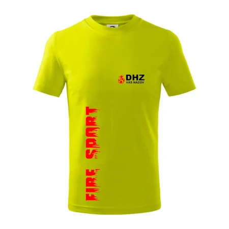 DHZ (oheň, firesport, názov sboru - vlastný nápis)