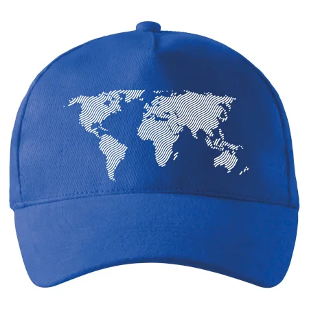 Mapa sveta odtlačok