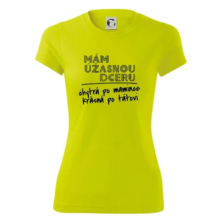 Mám úžasnú dcéru